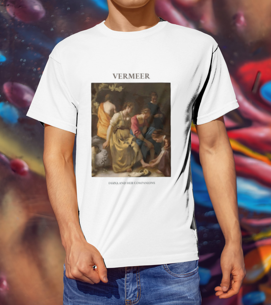 Vermeer Diana And Her Companions 1655 Gogh Company T-Shirt