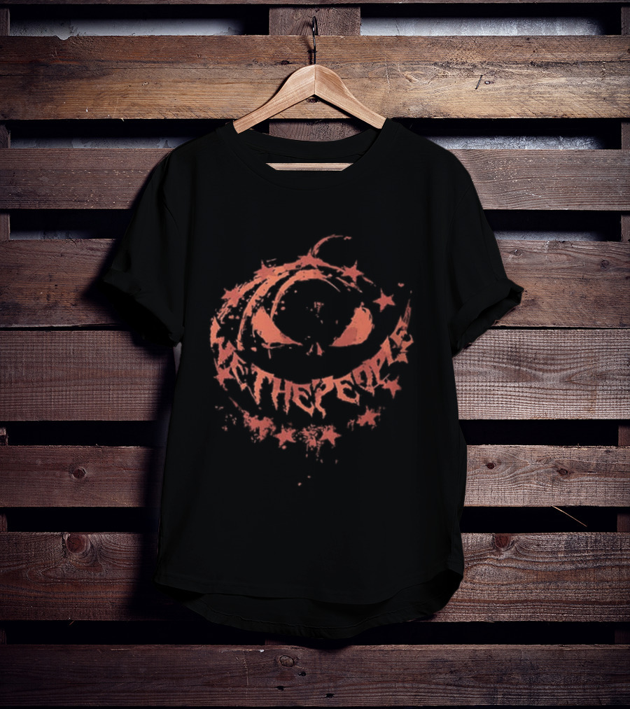 We The People Pumpkin Stars Halloween T-Shirt