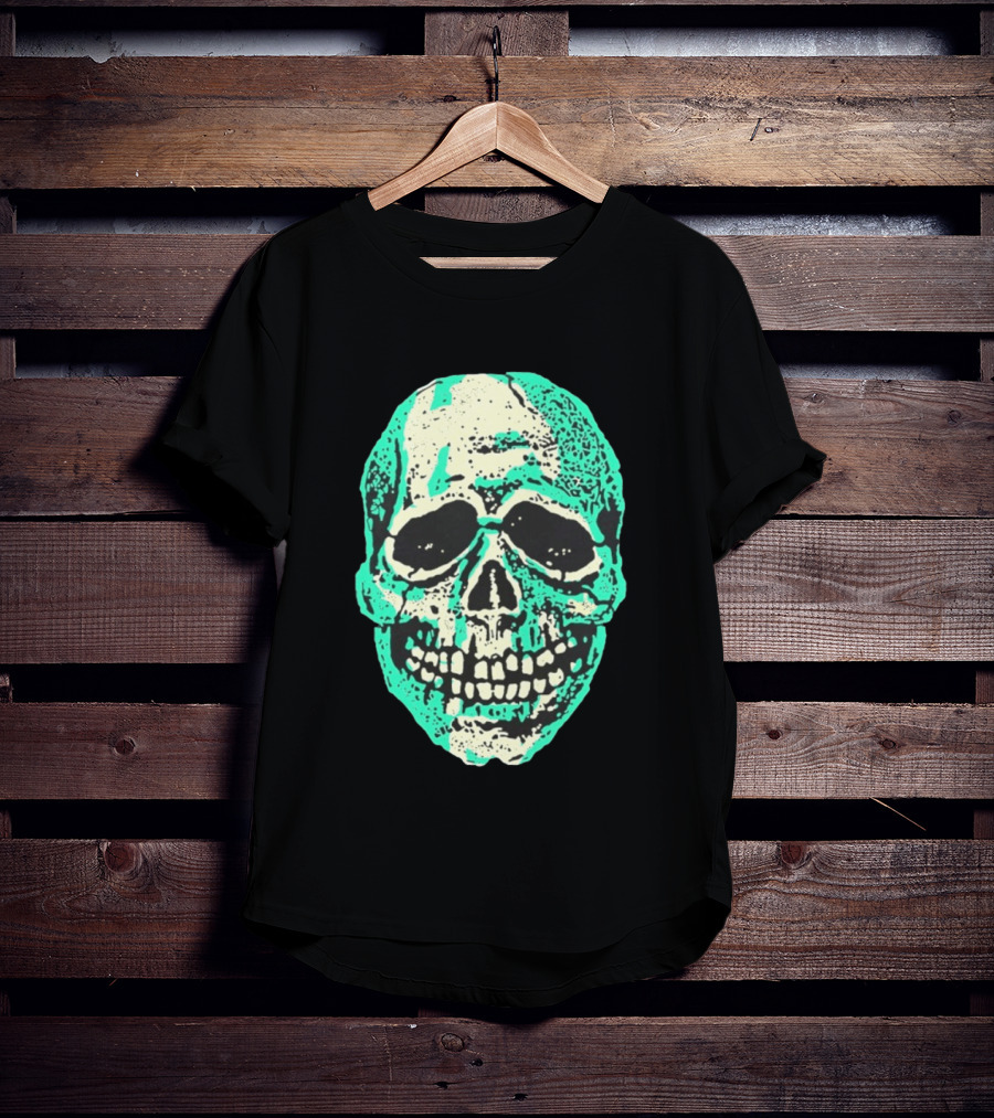 Halloween Trio Skull Spooky Gothic T-Shirt