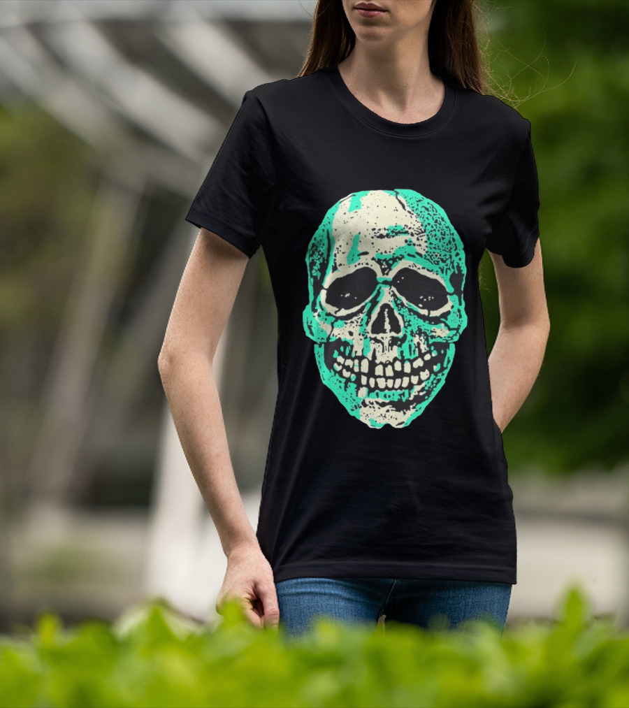 Halloween Trio Skull Spooky Gothic T-Shirt