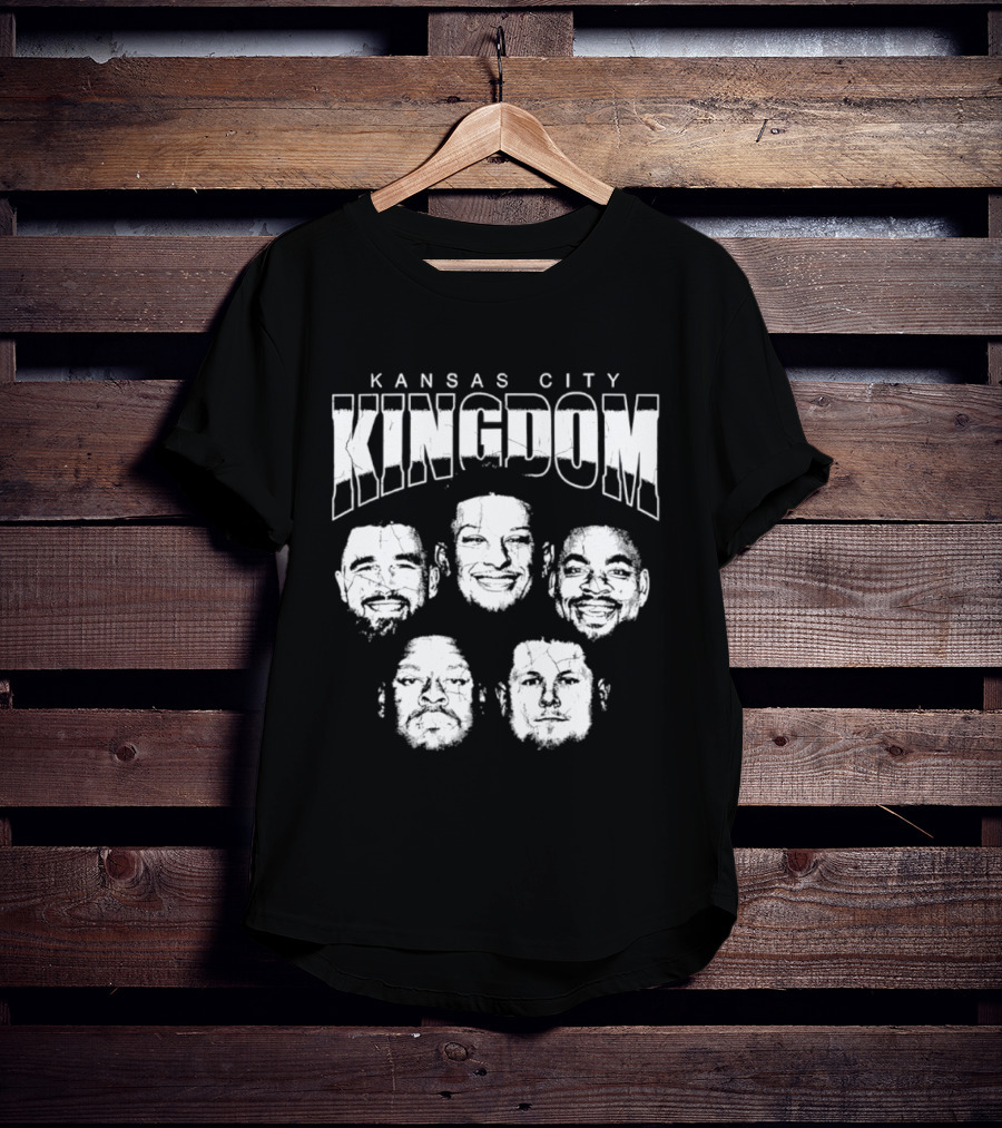Kansas City Kingdom Travis Kelce Patrick Mahomes Chris Jones Isiah Pacheco Creed Humphrey T-Shirt