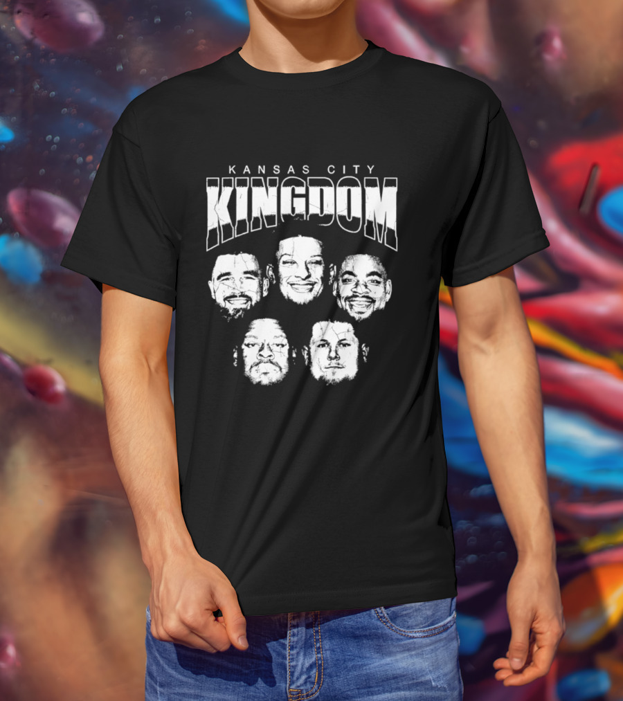 Kansas City Kingdom Travis Kelce Patrick Mahomes Chris Jones Isiah Pacheco Creed Humphrey T-Shirt
