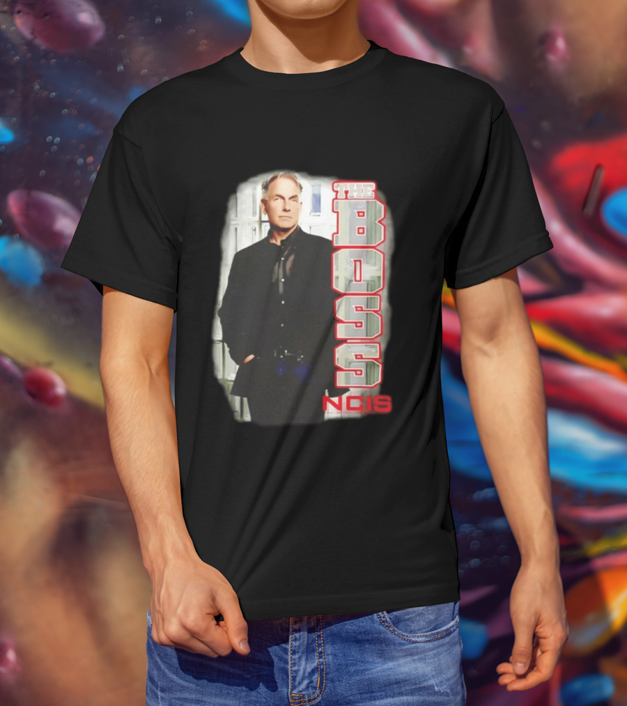 Mark Harmon The Boss NCIS Leroy Jethro Gibbs T-Shirt