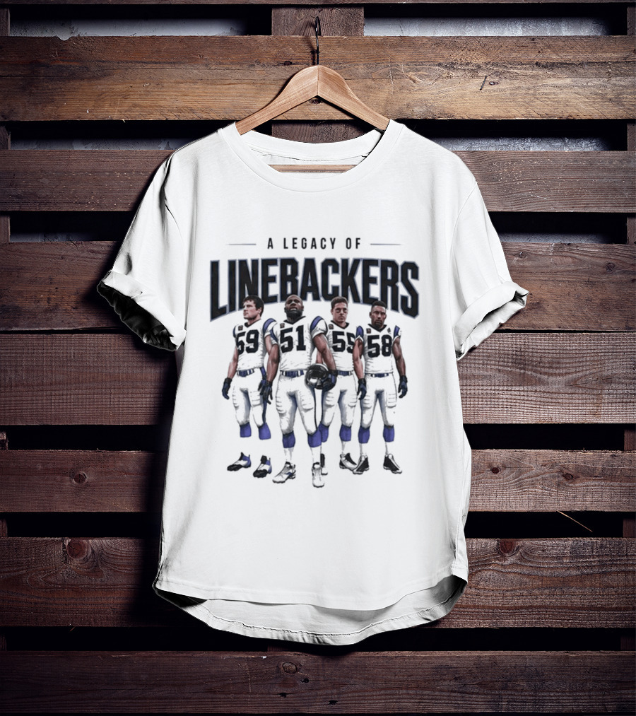 Carolina Panthers A Legacy Of Linebackers T-Shirt