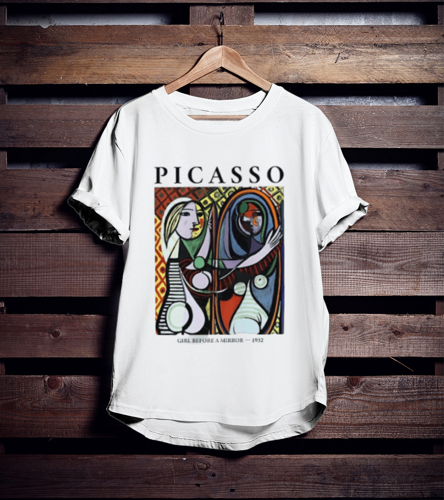 Pablo Picasso Girl Before A Mirror Painting T-Shirt