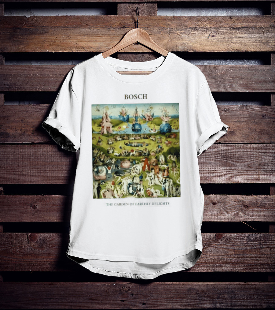 Bosch The Garden Of Earthly Delights Painting T-Shirt