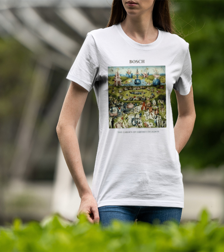 Bosch The Garden Of Earthly Delights Painting T-Shirt