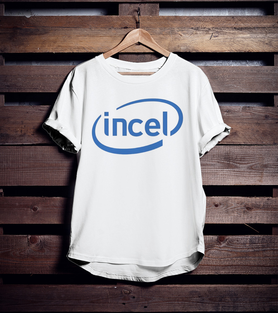 Incel Intel Logo Spoof T-Shirt