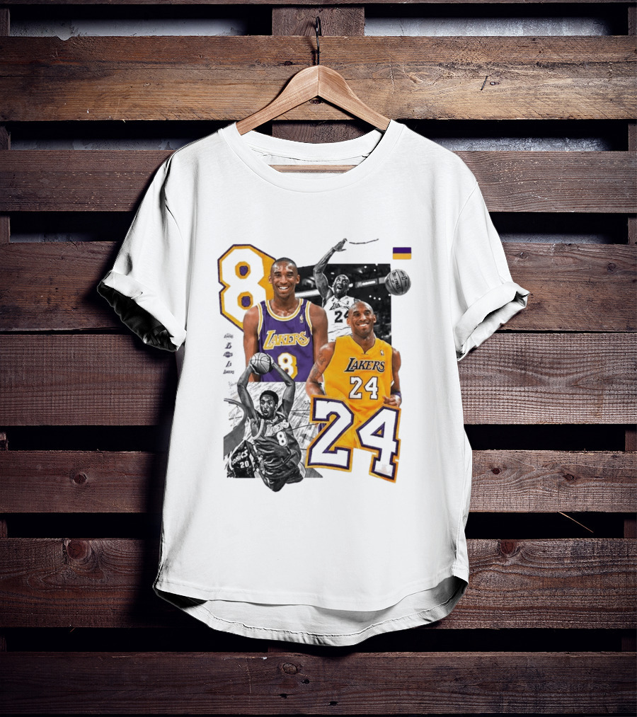 Kobe Bryant Los Angeles Lakers 8 24 Mamba Day T-Shirt