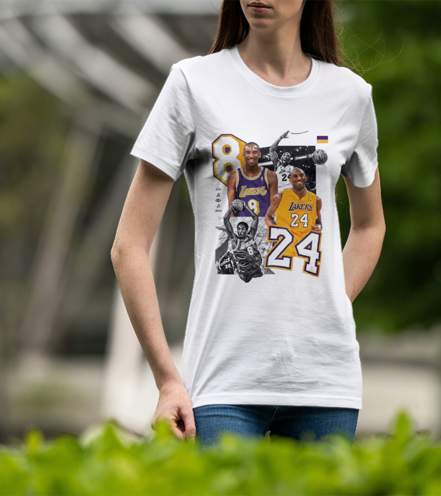 Kobe Bryant Los Angeles Lakers 8 24 Mamba Day T-Shirt