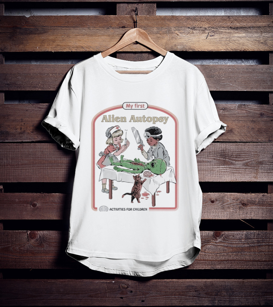 My First Alien Autopsy Activities For Children T-Shirt
