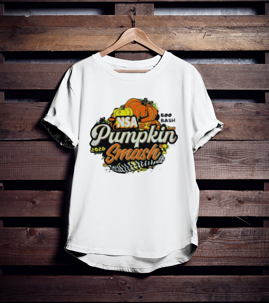 2026 NSA Pumpkin Smash Fastpitch Tournament T-Shirt