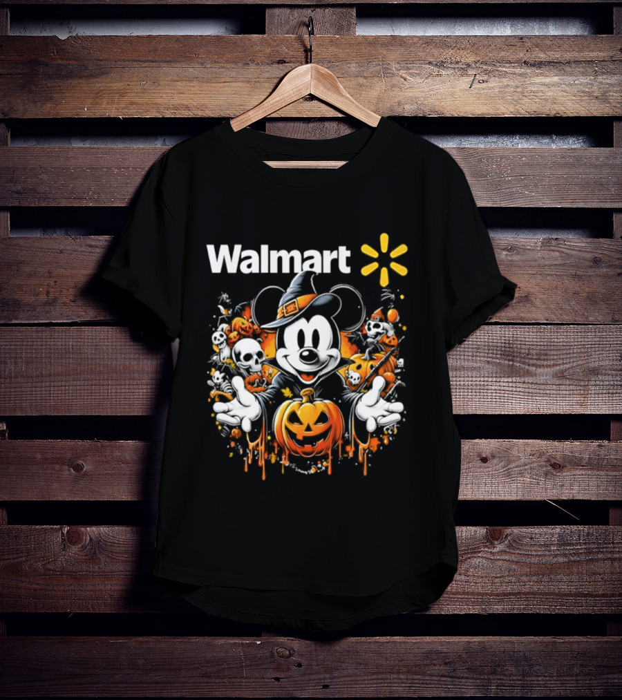 Walmart Mickey Mouse Halloween Pumpkin Magic 2026 T-Shirt
