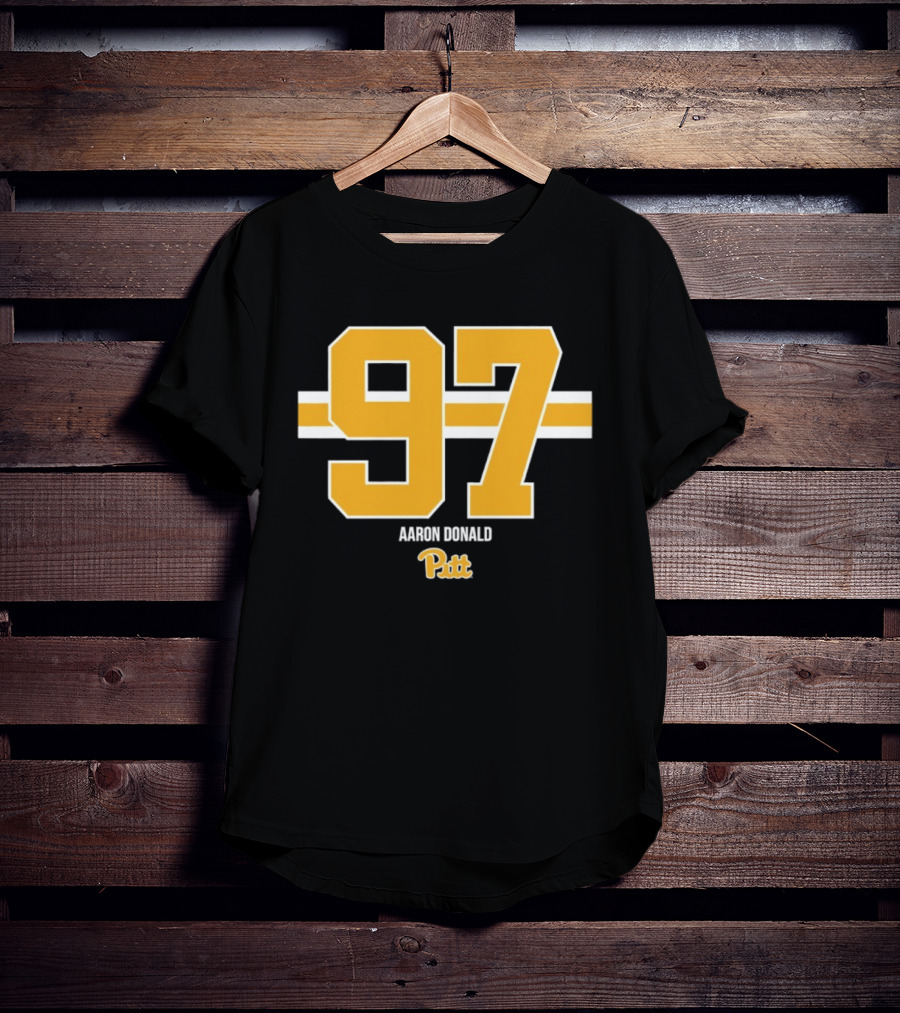 Aaron Donald 97 Pitt Panthers Football T-Shirt