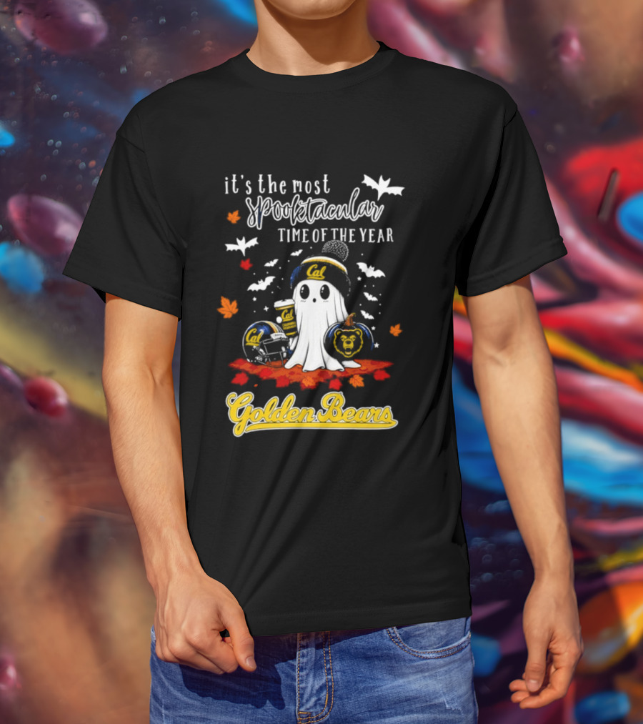 California Golden Bears Halloween Ghost Spooktacular Time Of The Year 2026 T-Shirt