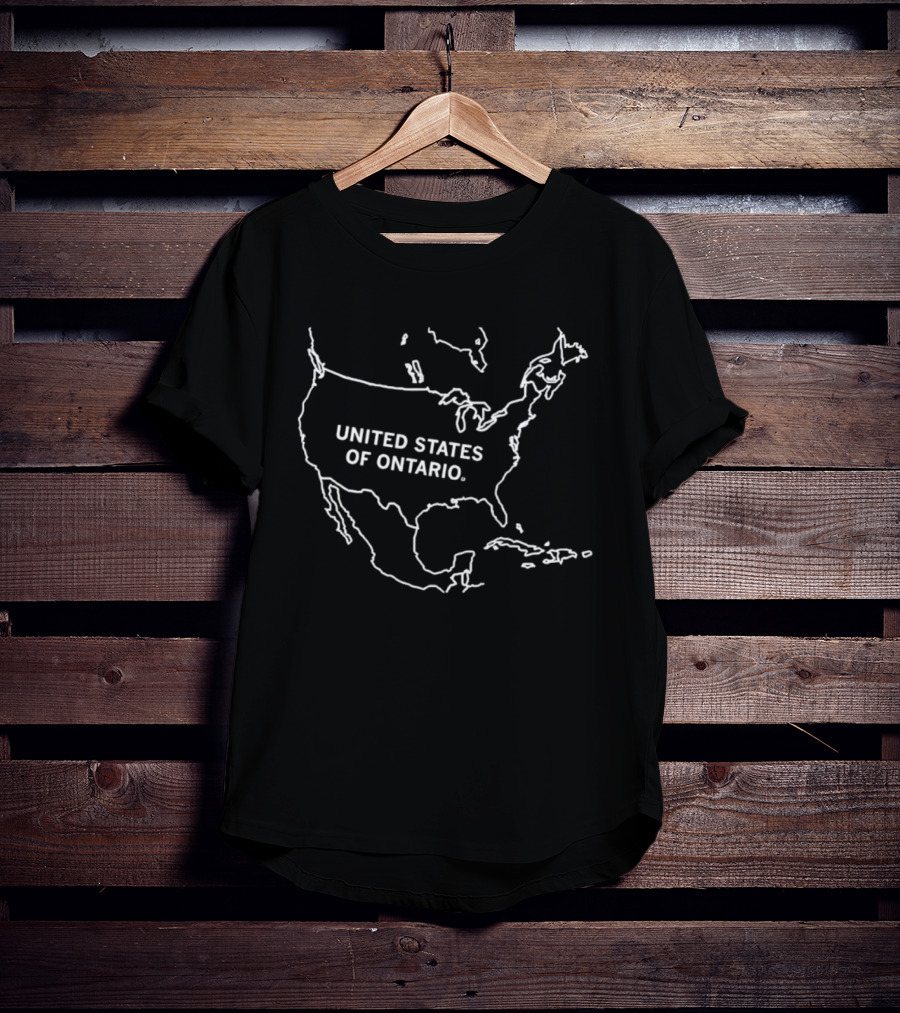 United States Of Ontario Map T-Shirt