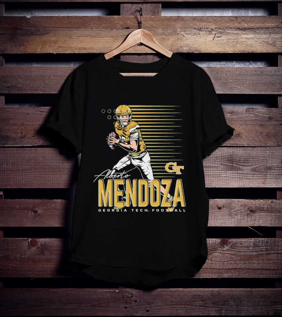 Alberto Mendoza Georgia Tech Football CT T-Shirt
