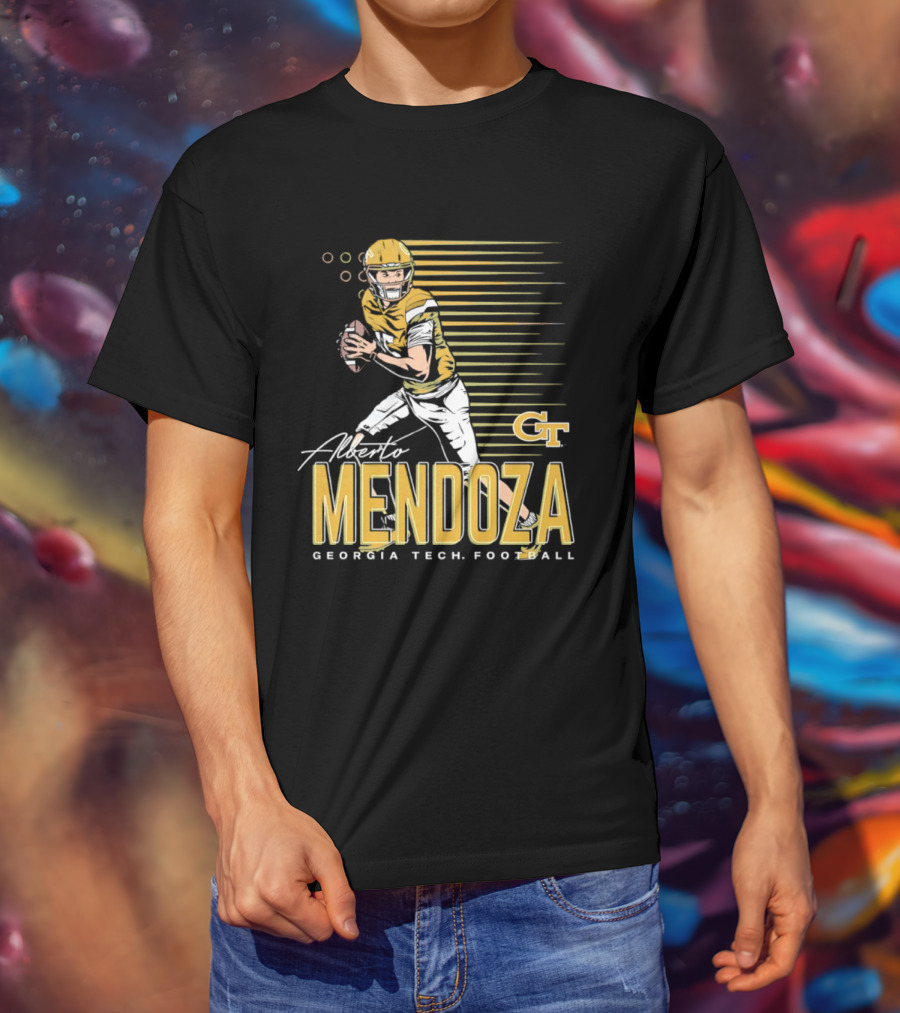 Alberto Mendoza Georgia Tech Football CT T-Shirt