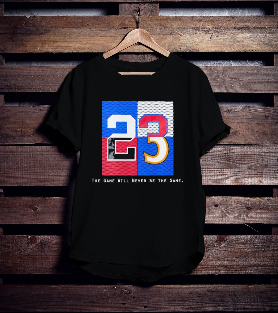 Shota Imanaga 23 The Game Will Never Be The Same Colorful Number Mashup T-Shirt