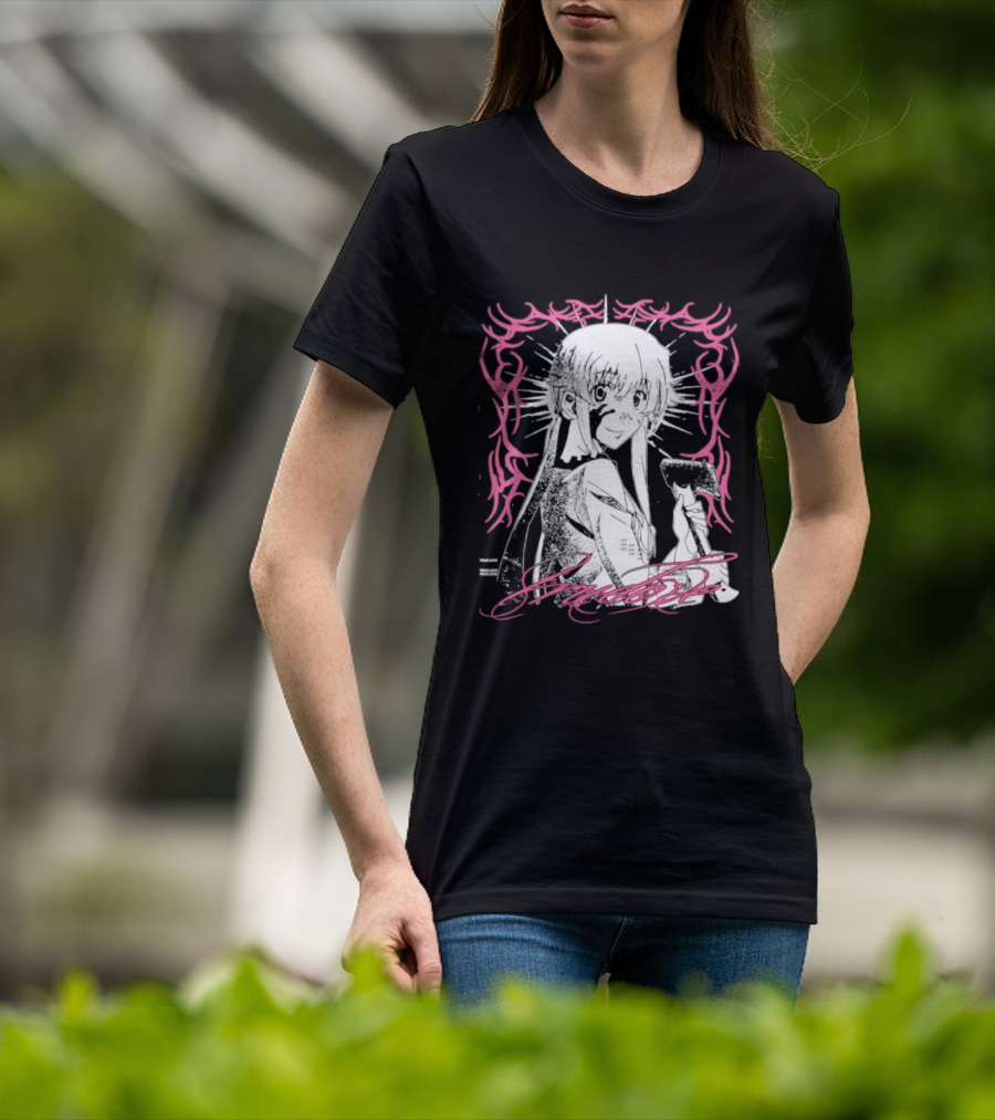 Awesome Yuno Gasai True Love Future Diary Anime Romantic Fan Favorite T-Shirt