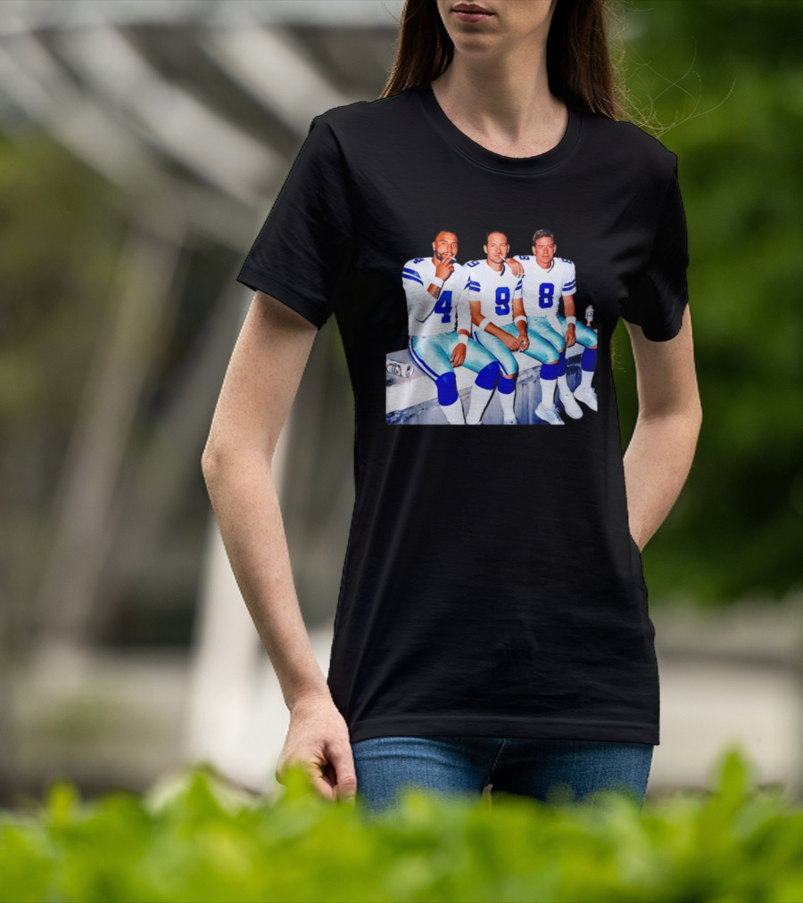 Klayton Adams Christian Parker Brandon Aubrey Dallas Cowboys Smoking Jerseys T-Shirt