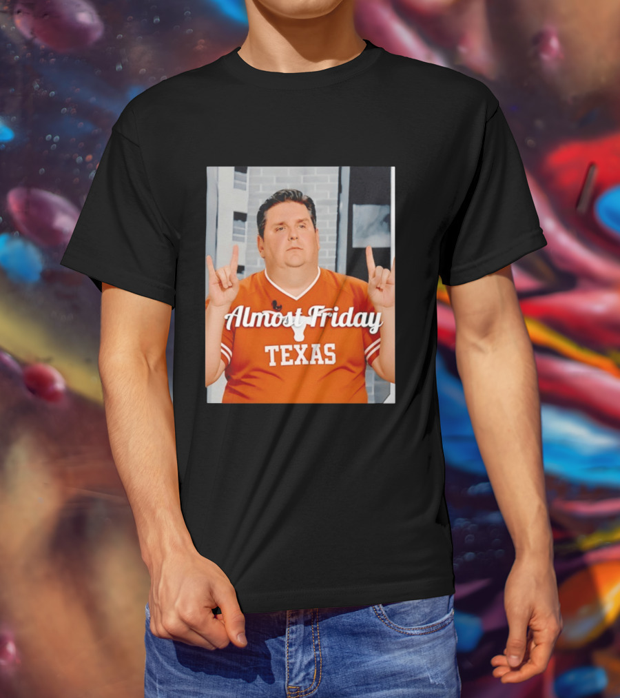Almost Friday Texas Longhorn Hook 'EM T-Shirt