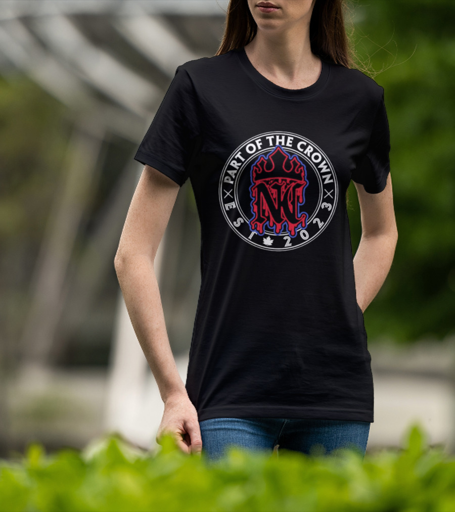 Part Of The Crown Est 2023 N Drip Streetwear T-Shirt