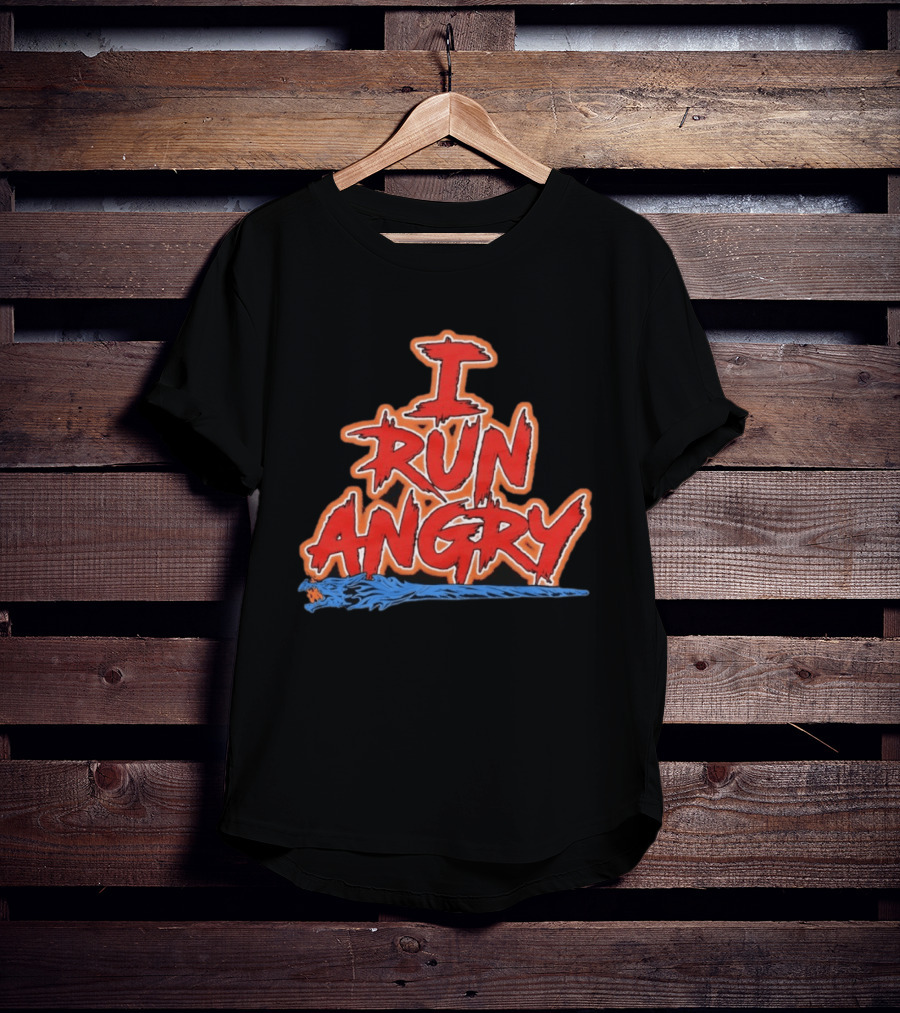 I Run Angry 2026 Tour T-Shirt