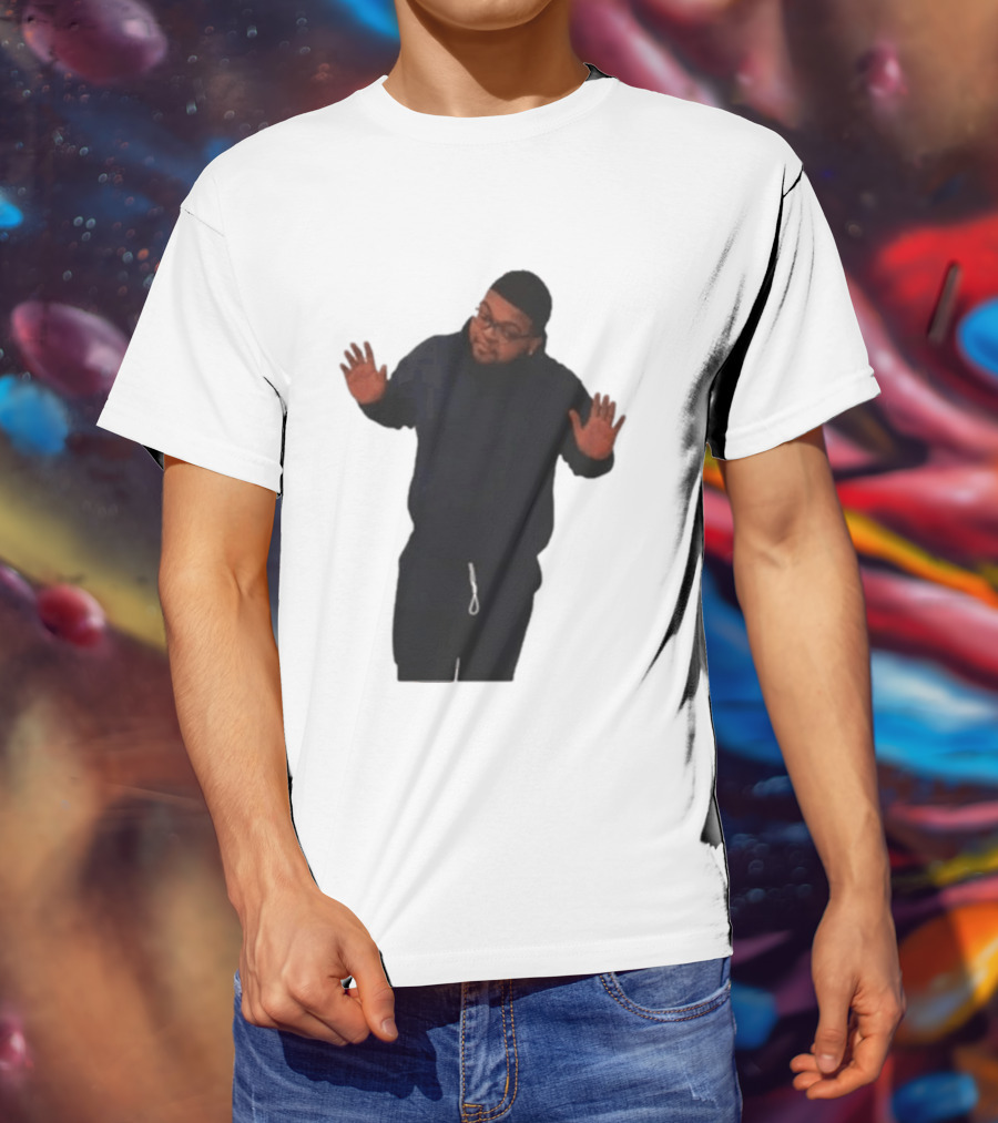 Druski Hands Up Viral Meme Pose T-Shirt