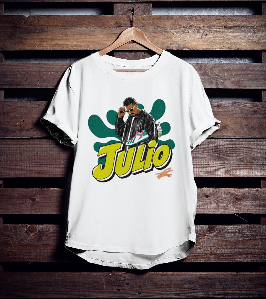 Julio Sneaker Style Hispanic Heritage Mariners T-Shirt