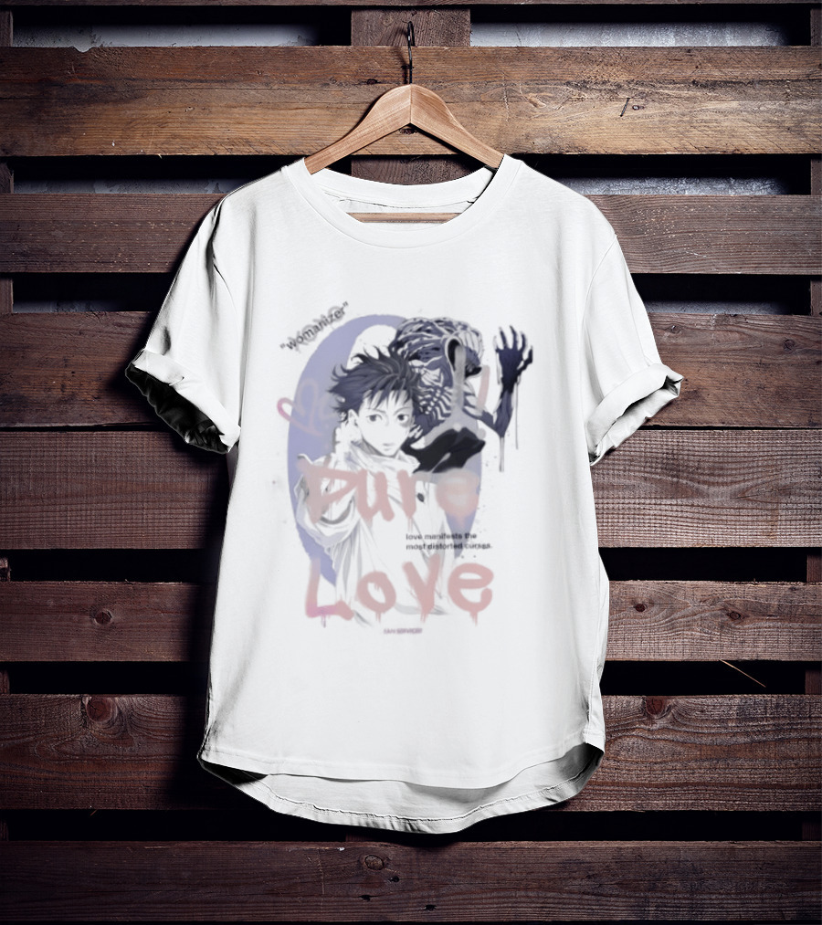Yuta Okkotsu Pure Love Manifests Distorted Curses Womanizer Service T-Shirt