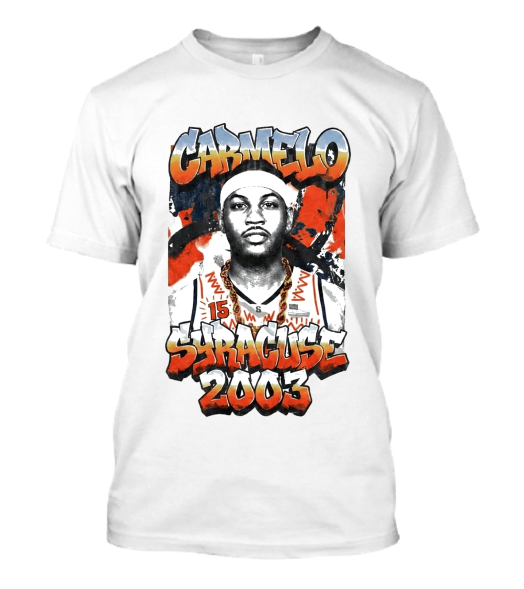 Carmelo Syracuse 2003 Basketball T-Shirt