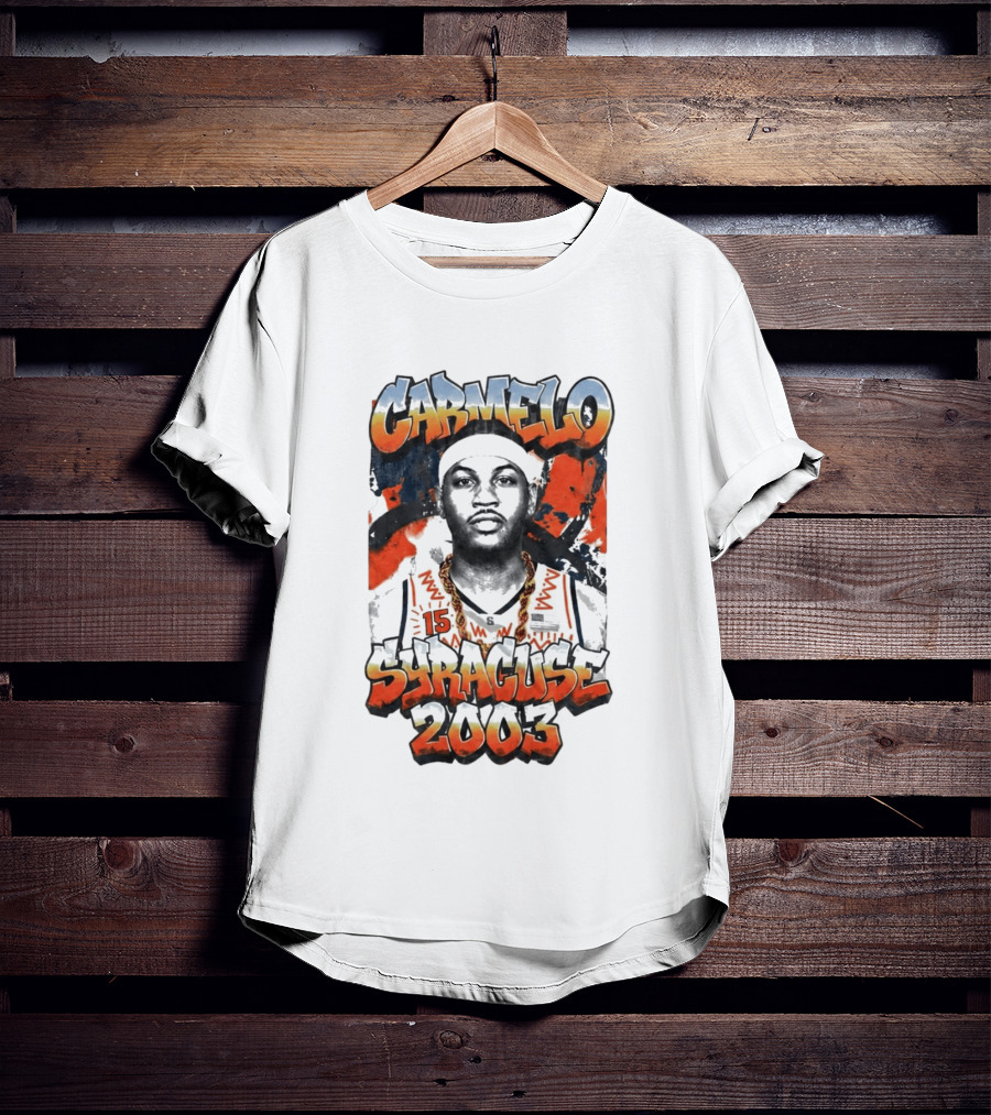 Carmelo Syracuse 2003 Basketball T-Shirt
