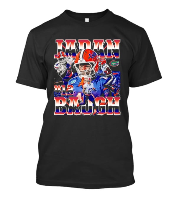 Jadan Baugh Florida Gators #13 NCAA Football Player Collage T-Shirt