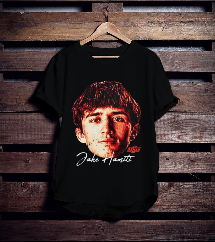 Jake Hamiti Oklahoma State Wrestling OSU Swag T-Shirt