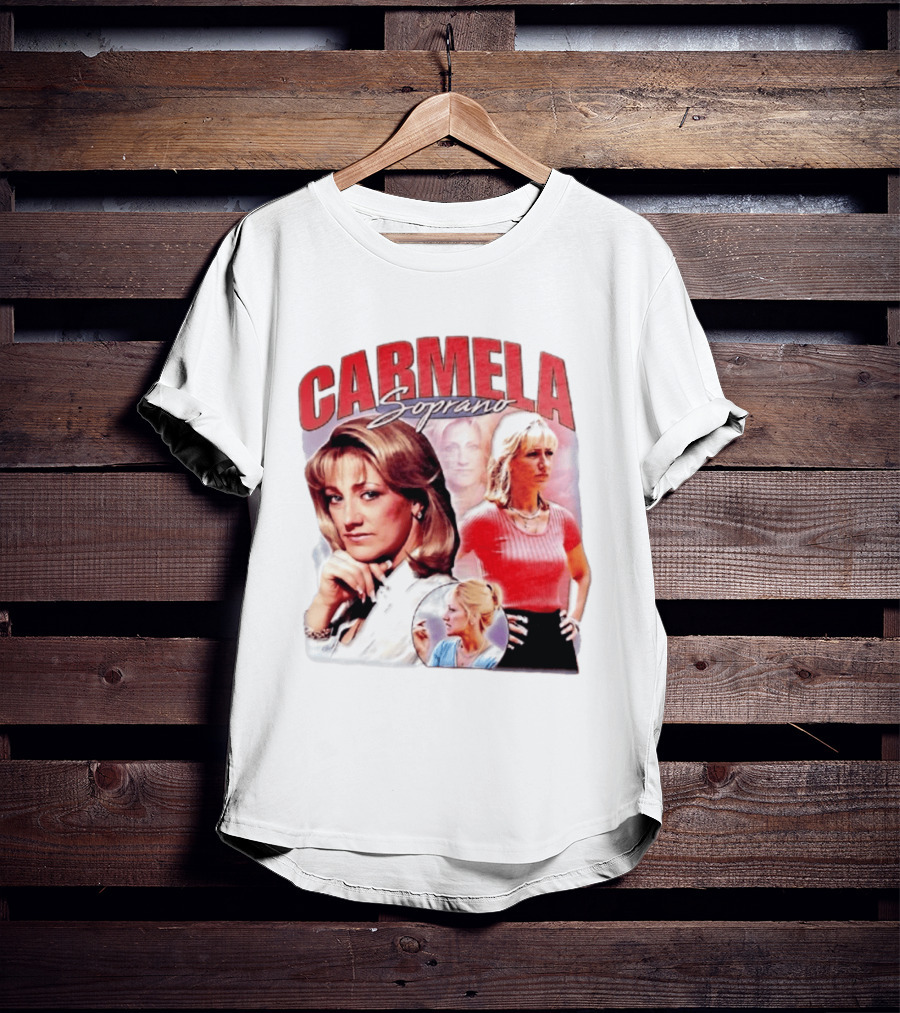 Carmela Soprano Character Collage T-Shirt