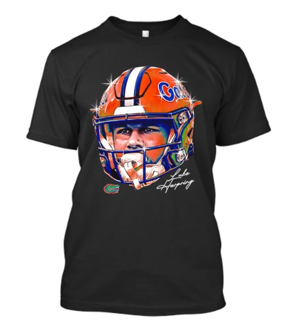 Florida Gators NCAA Football Helmet Swag Head T-Shirt