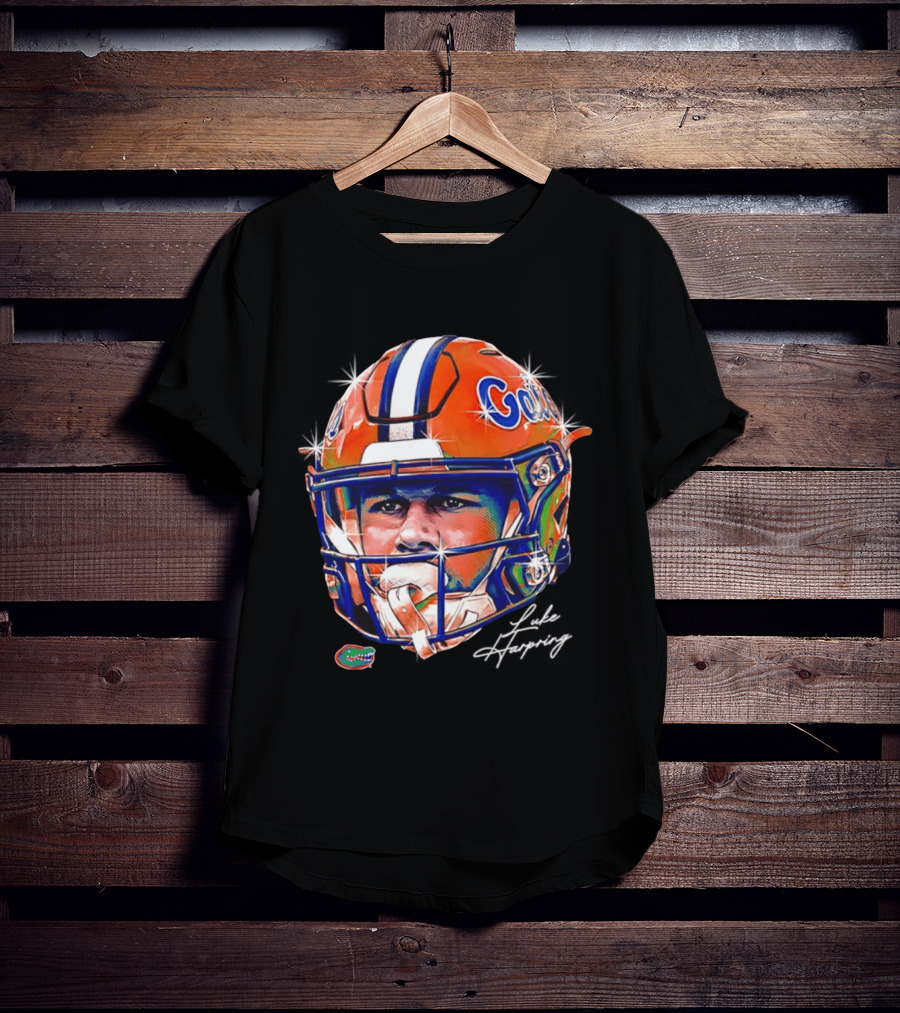 Florida Gators NCAA Football Helmet Swag Head T-Shirt