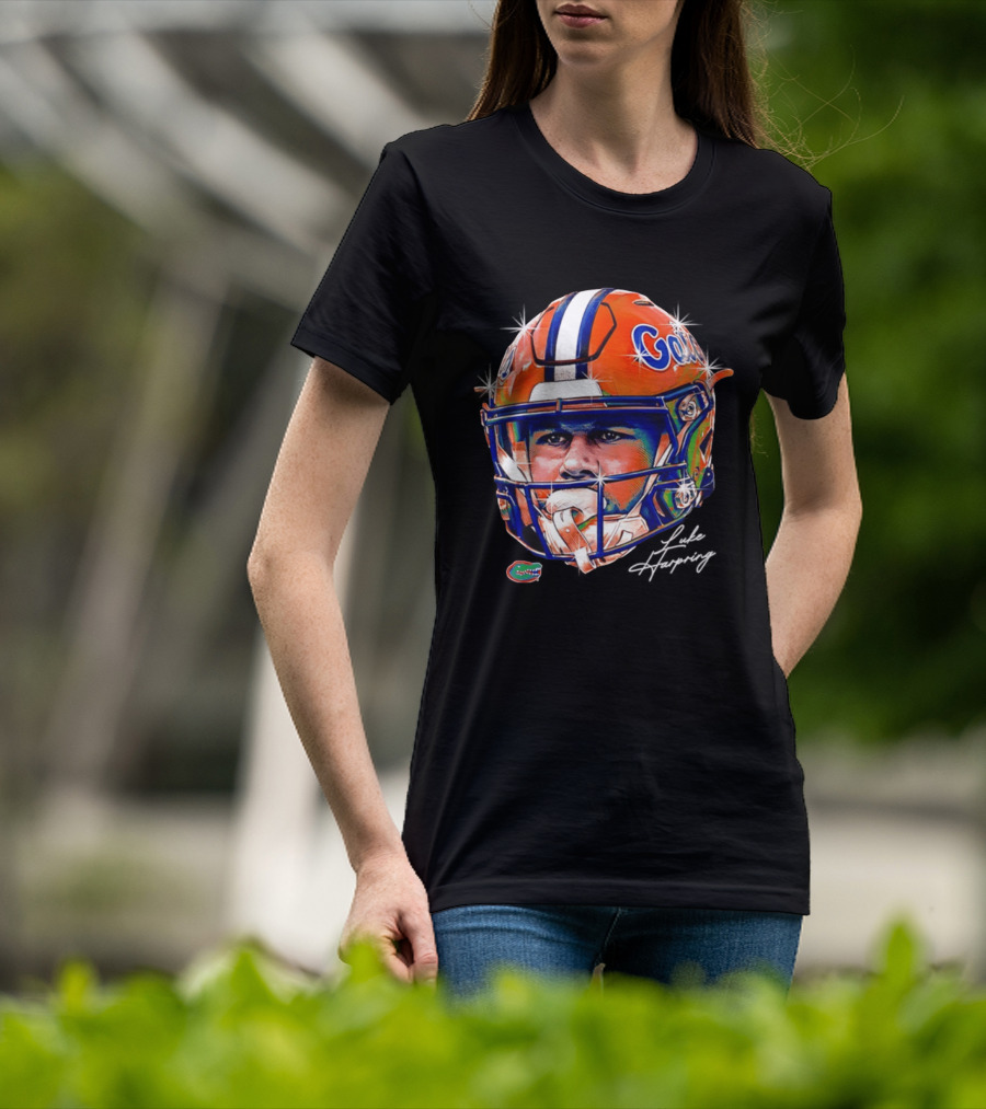 Florida Gators NCAA Football Helmet Swag Head T-Shirt