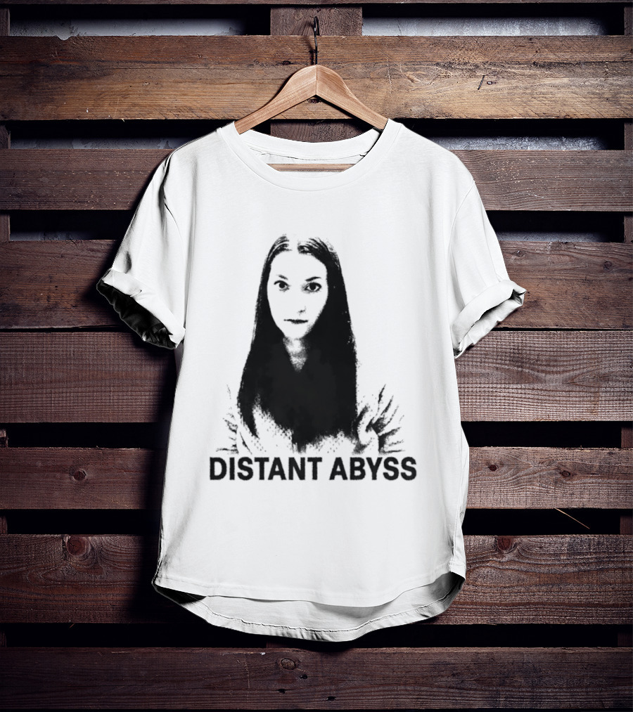 Distant Abyss Gothic Dark Aesthetic Minimalist T-Shirt