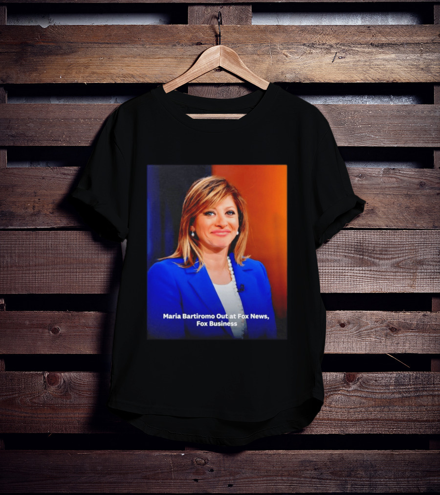 Maria Bartiromo Departure Fox Business News Media T-Shirt