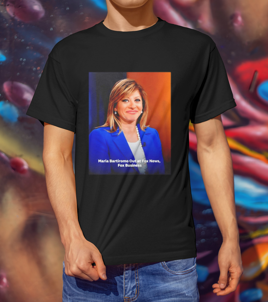 Maria Bartiromo Departure Fox Business News Media T-Shirt