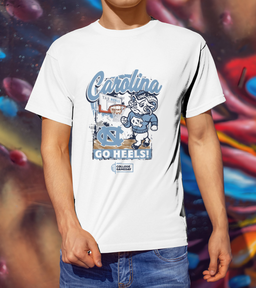 Carolina Tar Heels UNC 2026 College GameDay Go Heels T-Shirt