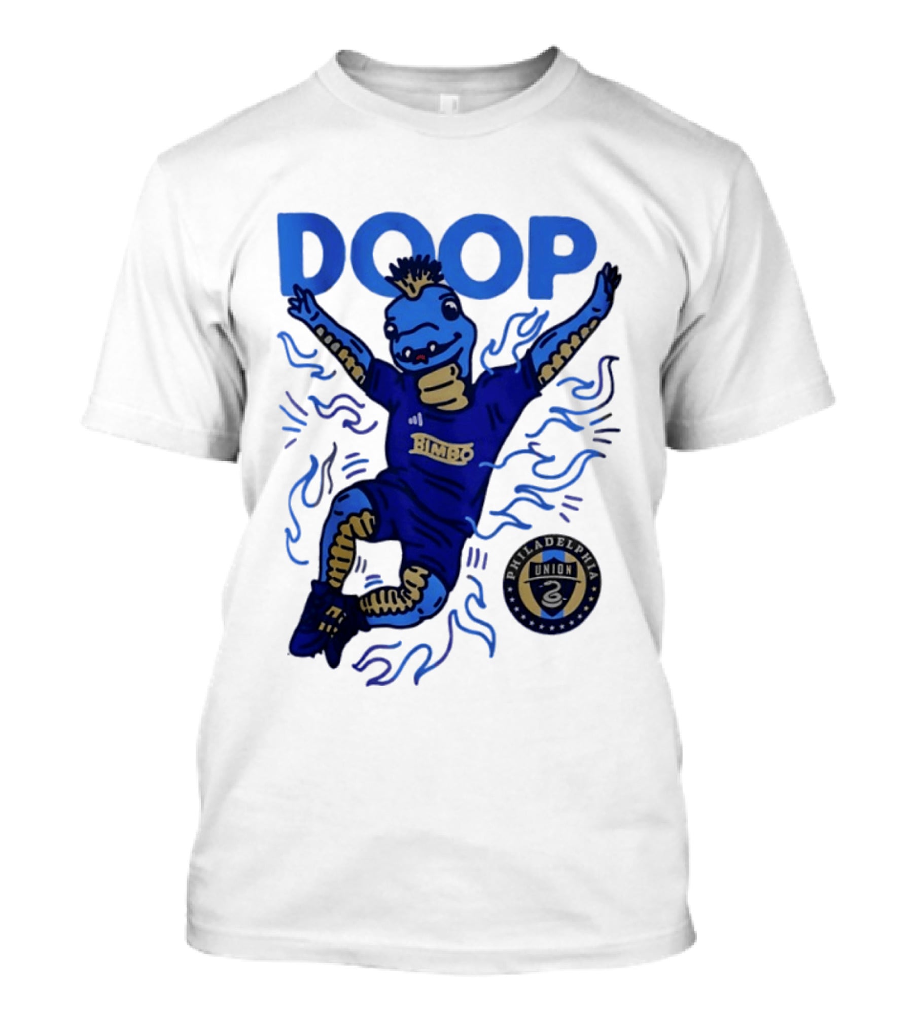 Philadelphia Union Phang Doop Celebration Bimbo Soccer T-Shirt