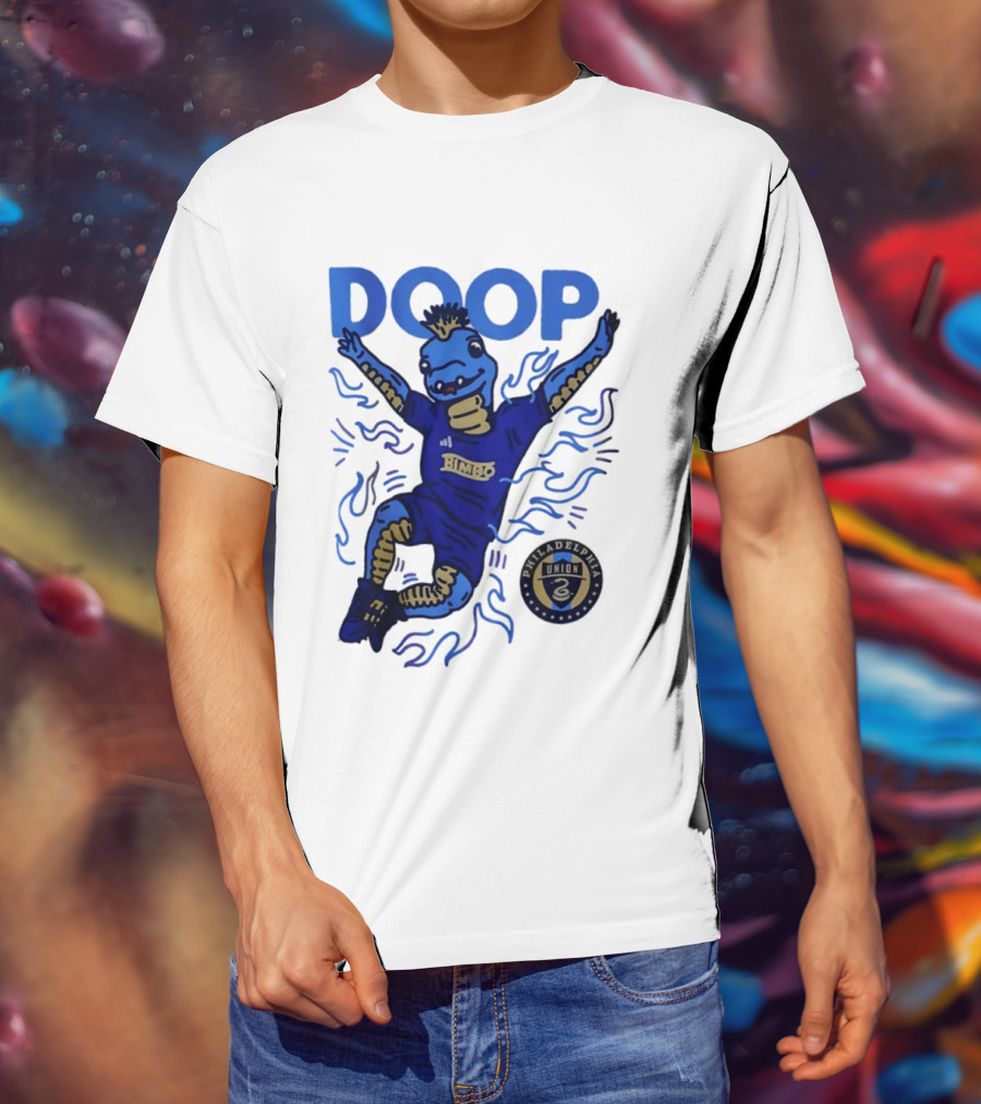Philadelphia Union Phang Doop Celebration Bimbo Soccer T-Shirt