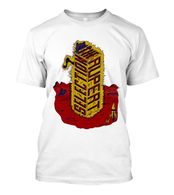 The Rupert Selection Cat Space Rocket Adventure T-Shirt