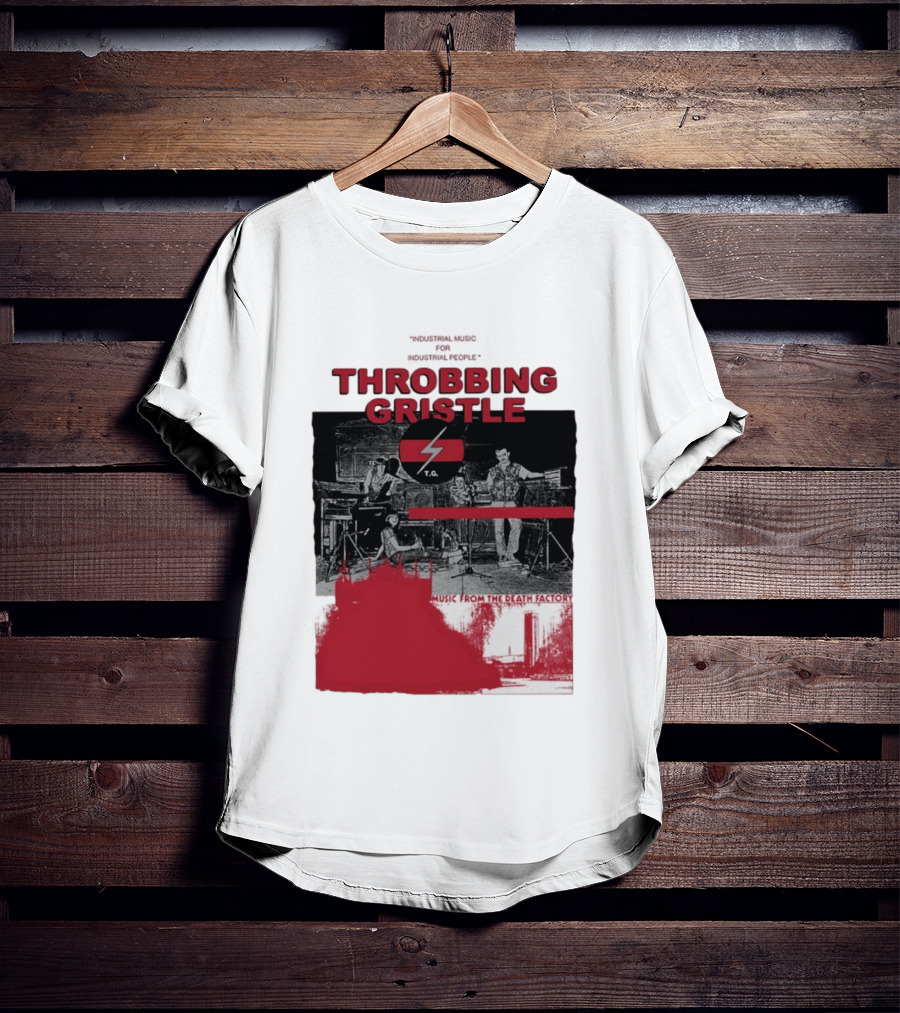 Throbbing Gristle T.G. Industrial Music From The Death Factory T-Shirt