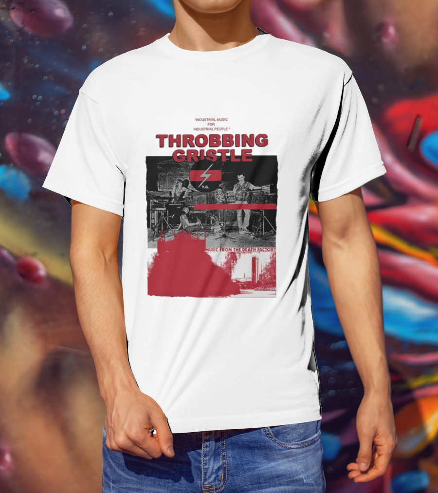 Throbbing Gristle T.G. Industrial Music From The Death Factory T-Shirt