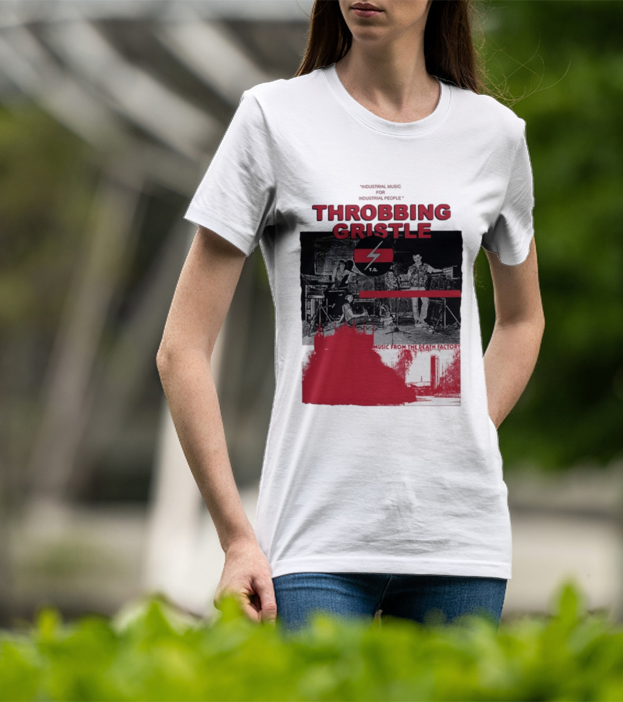 Throbbing Gristle T.G. Industrial Music From The Death Factory T-Shirt