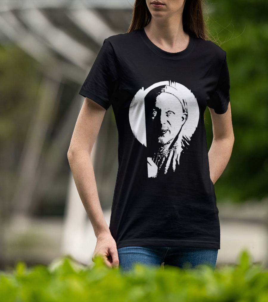 Curious Guy Limmy's Homemade Show Scottish Comedy Stencil T-Shirt